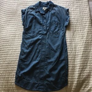 J. Crew jean dress.
